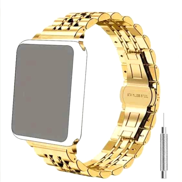 Stainless Steel Smart Watch Replacement Band 5.5-7.9in - Picture 1 of 7